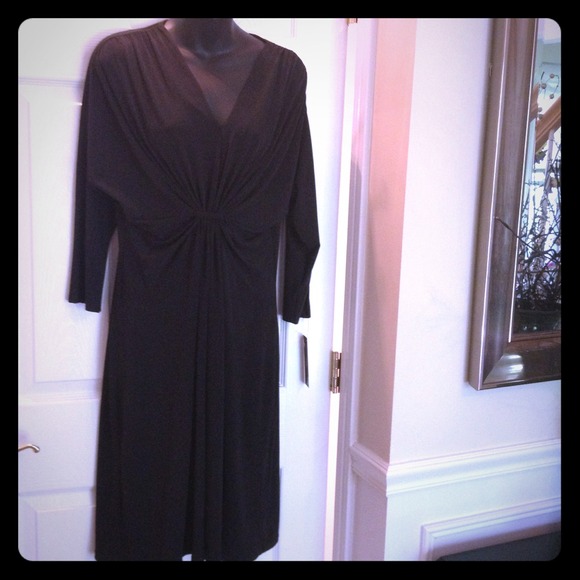 NWT Black Lilly Dress Slimming!!!
