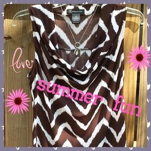 I.N.C  International Concepts Sleeveless Top