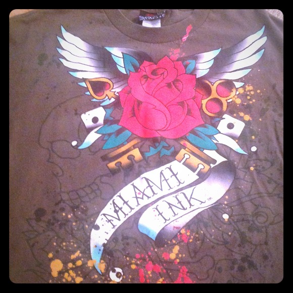 Miami ink brand T-Shirt size 1xl