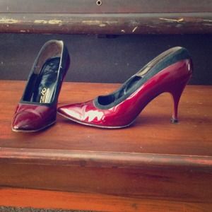 Vintage Red  Heels ♥SALe❤️
