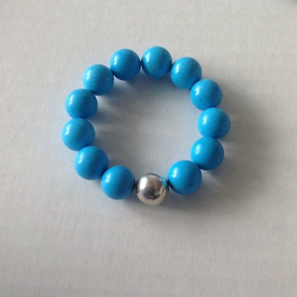 Chunky Turquoise Bracelet - Picture 1 of 1
