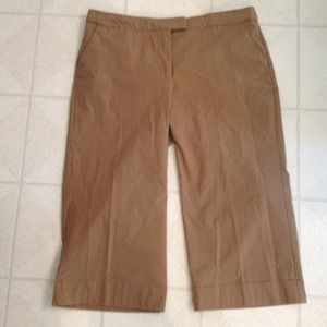 Brown Capri Pants