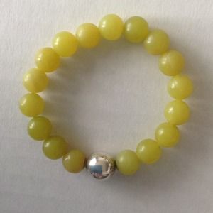 Yellow Jade Bracelet