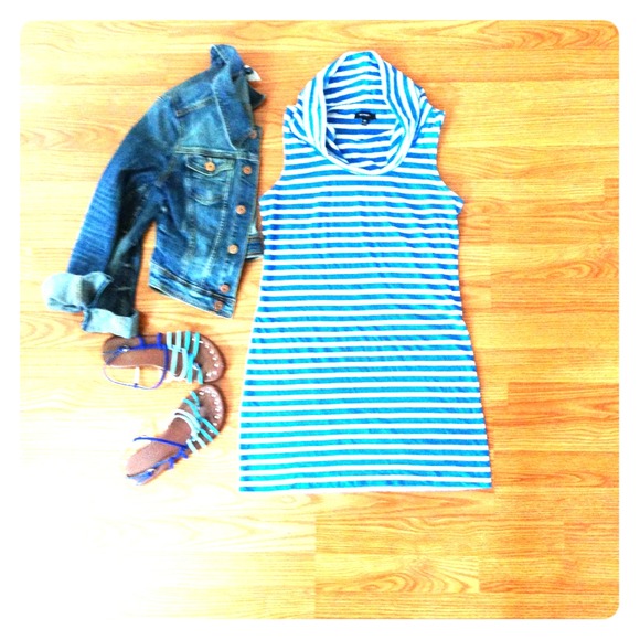 Cowl Neck Sleeveless Dress