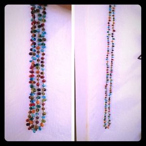 Beaded colorful necklace
