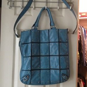 SOLD OFF LINE!! Teal/blue handbag