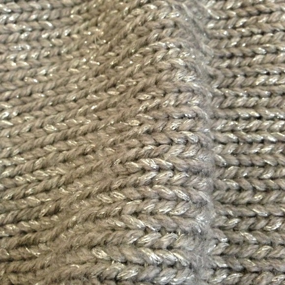 ANA Petite Grey Sweater with Sparkle - Picture 3 of 3