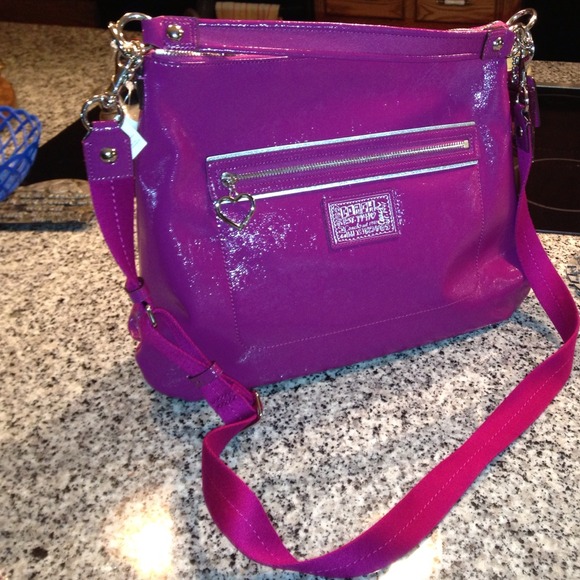 Coach Bags Purple Coach Purse Poppy Collection Poshmark