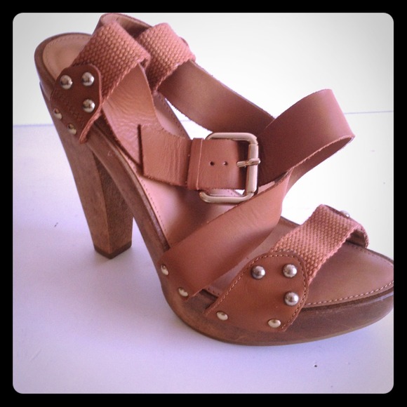 Brown leather sandals by Madison Harding - Picture 1 of 1