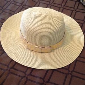 Gold sun hat