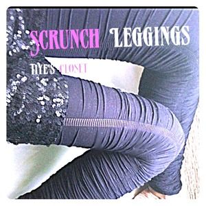 💖💖super cute black scrunching tights!! 💖💖
