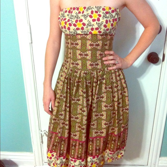 Strapless Summer Dress