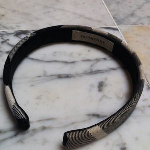Authentic Burberry headband.