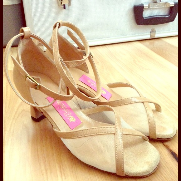 Professional ballroom dance shoes