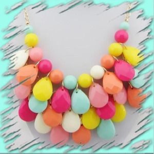 NEW! "Colors of Spring" 3 tier necklace