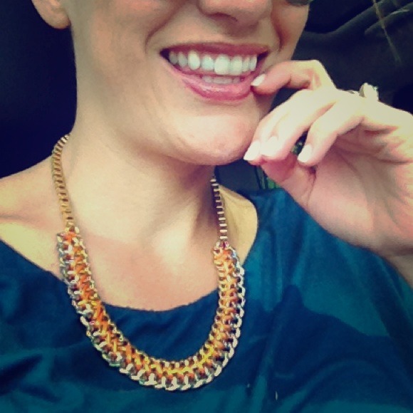 Gold + Silver Statement Necklace