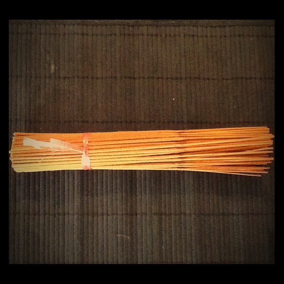 🎋Unscented incense (50 orange color) sticks.🎋