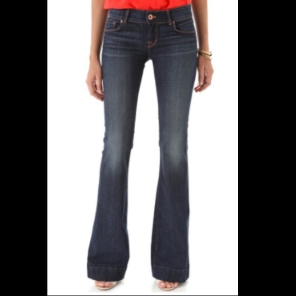 Love Story Flare Jeans low-rise