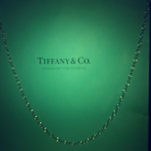 Tiffany's Oval link chain in sterling silver. 20"
