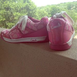 Pink Coach Sneakers