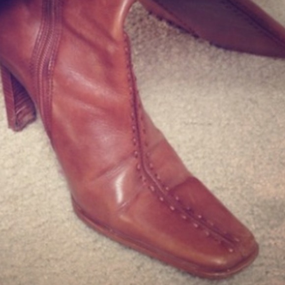 Boots - Brazilian Zip up Leather Boots