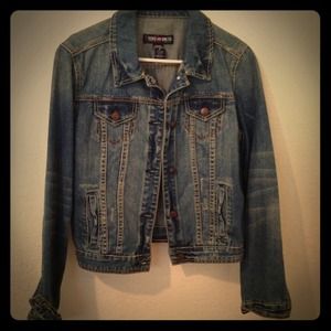 Cropped Ecko Unlimited jean jacket (L)