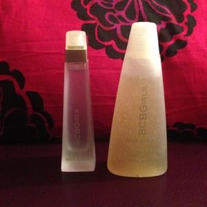 BCBG Metro eau de toilette 1.7oz Shower gel 6.7 oz
