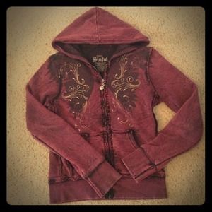 ❌TRADED❌Affliction Sinful Brand Hoodie