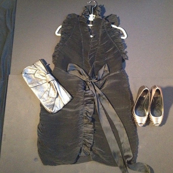 Zara warm silver heels - Picture 4 of 4