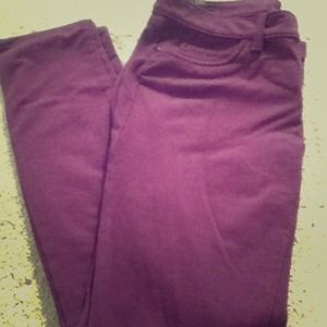Wine Denim Legging by Lauren Conrad!
