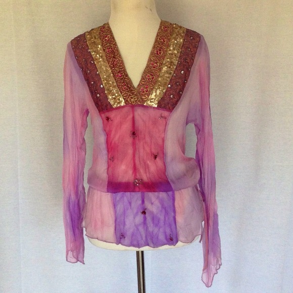 HALE BOB Tops - HALLE BOB embellished top