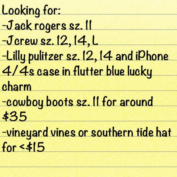 Help me find these things!