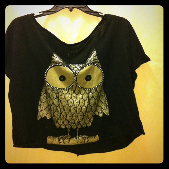 Cute owl shirt! NWOT! Never worn
