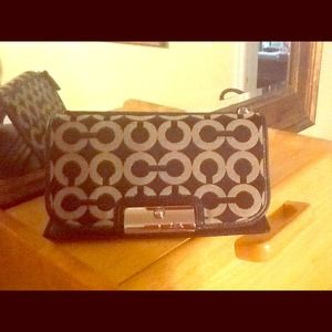 SOLD in a bundle-Coach Zip Around Wallet