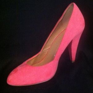 Coral Pink Pumps