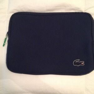 Lacoste laptop case holder
