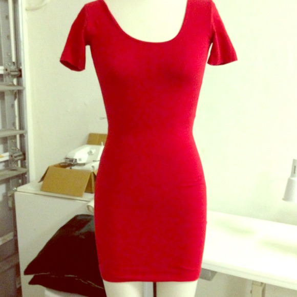 American Apparel Open Back Dress