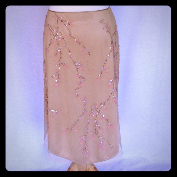 BCBG Dresses & Skirts - BCBG embellished tulle skirt
