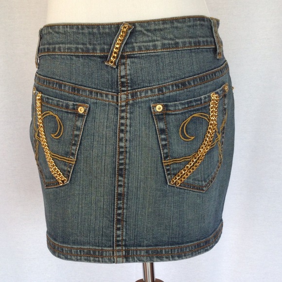 BUNDLE FOR JLABOrde🚫🚫🚫 ABS Denim mini skirt - Picture 2 of 3