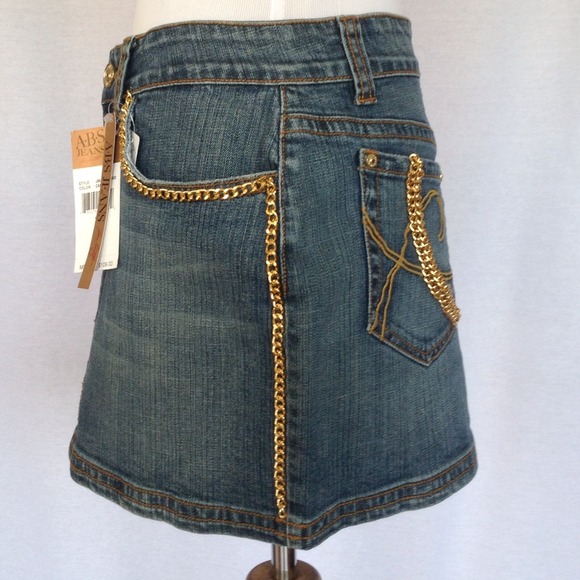 BUNDLE FOR JLABOrde🚫🚫🚫 ABS Denim mini skirt - Picture 3 of 3