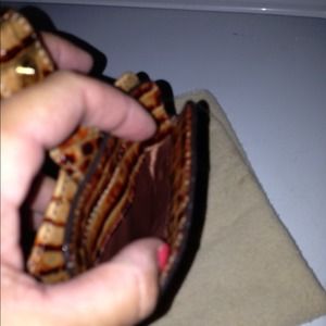 ****on hold**** authentic Brahmin wristlet.