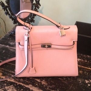Hermes inspired powder pink bag! Beautiful!