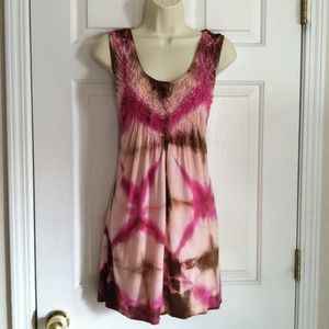 One World Tie Dye Tunic Top