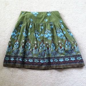 Paisley skirt!