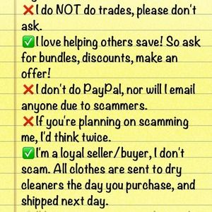 ❌✅💟my closet rules❌✅💟