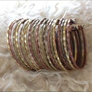 SOLD/BUBDLED Beautiful Multi-Layered Bracelet