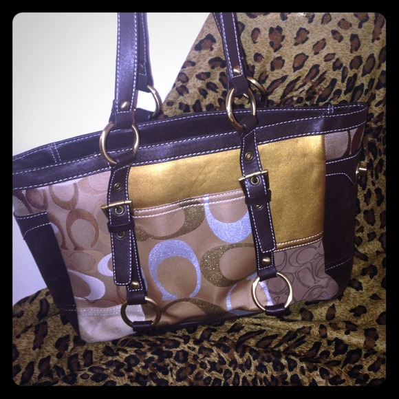👜C Patchwork carry all👜
