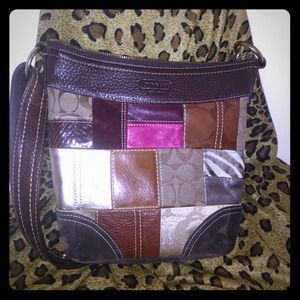 💞AUTHENTIC 💞Coach Patchwork handbag