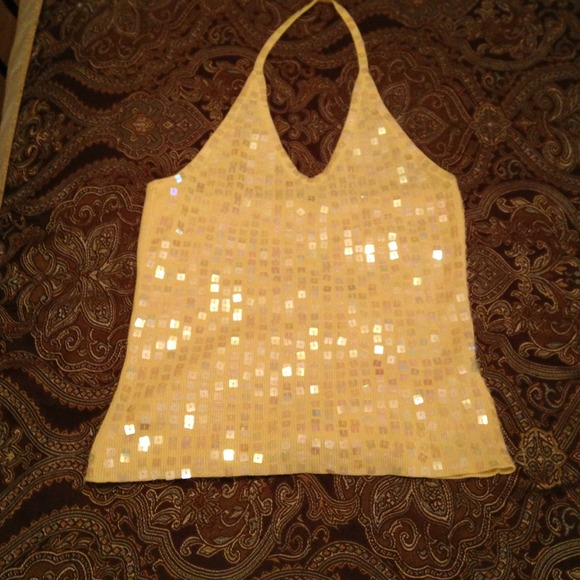 Sequin halter top - Picture 1 of 2