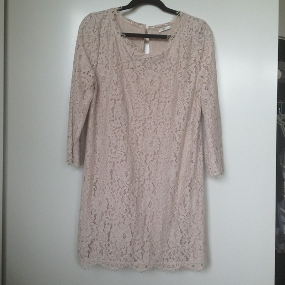 Joie lace Portia dress (beige) - Picture 2 of 2